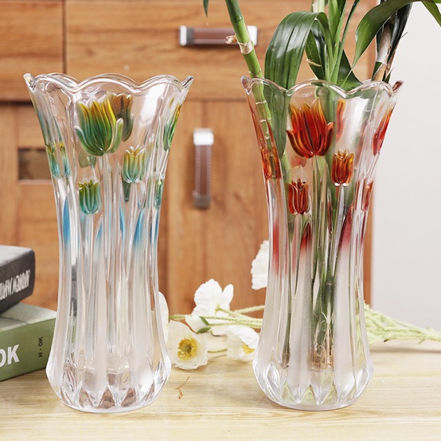 Lọ hoa thuỷ tinh 25cm