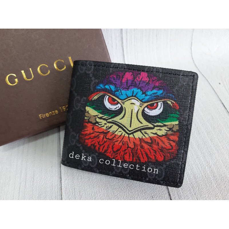 Gucci Ví Da Gập Thời Trang Thanh Lịch Cho Nam