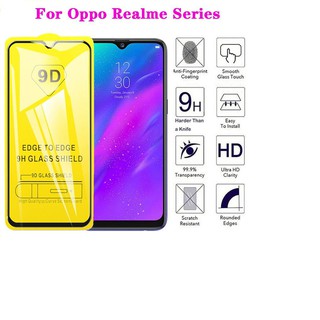 Kính cường lực cho điện thoại OPPO A1k, Realme C2 hàng 9D Full màn hình ôm sát viền máy