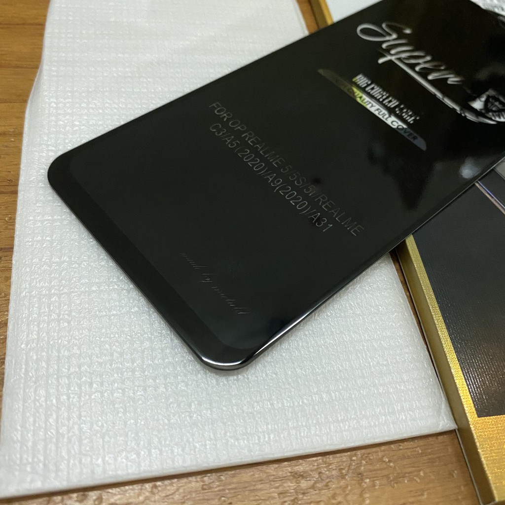 Kính cường lực Oppo A12 A15 A15s A16 A16K A17 A17K A1K A31 A35 A3s A52 A5 2020 Super D Full viền