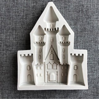Khuôn Silicone Làm Bánh Hình Lâu Đài Công Chúa