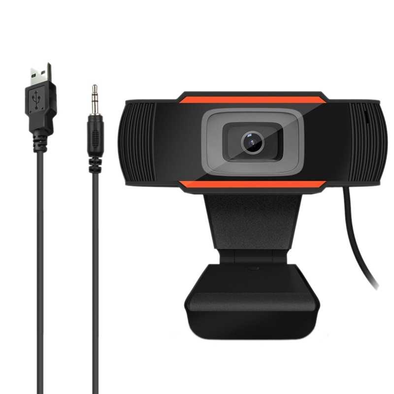 Webcam Hd 720P kết nói Usb và âm thanh cổng 3.5mm tự động Lấy Nét C30