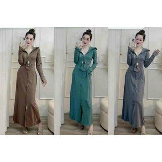 Áo choàng nắng 2 lớp nữ sale