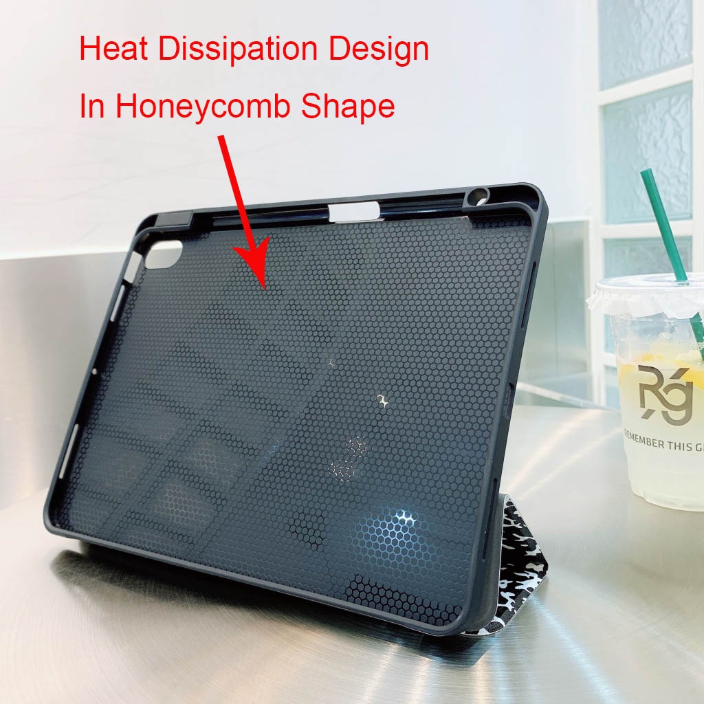 Bao Da Máy Tính Bảng PU Tự Động Bật / Tắt Cho Apple iPad Pro11 2018 2020 2021 air4 air5 iPad7 iPad8 iPad9 10.2 "Pro10.5 Air3 10.5"