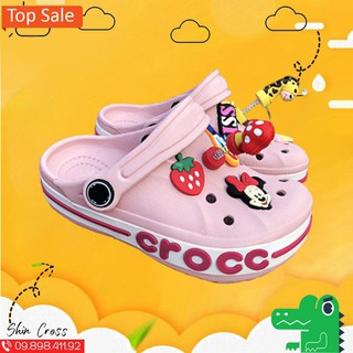 dép cross cho bé💖FREESHIP💖dép cross bé gái SUCBAYKID hồng