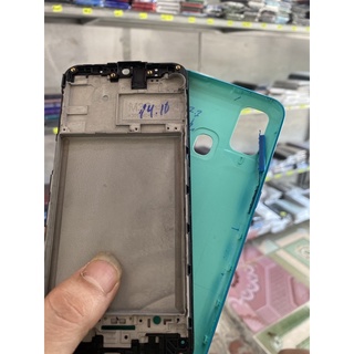 Bộ vỏ + sườn samsung m21 / m21s / m215 zin hàng chính hãng