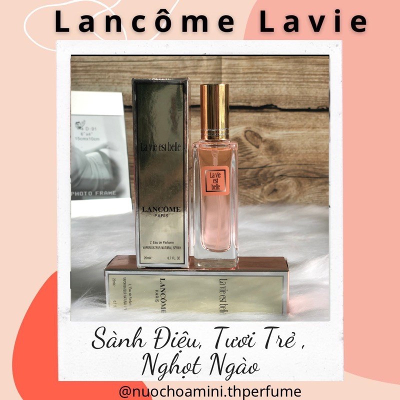 Nước Hoa Mini Nữ lancome Lavie Est Belle 20ml