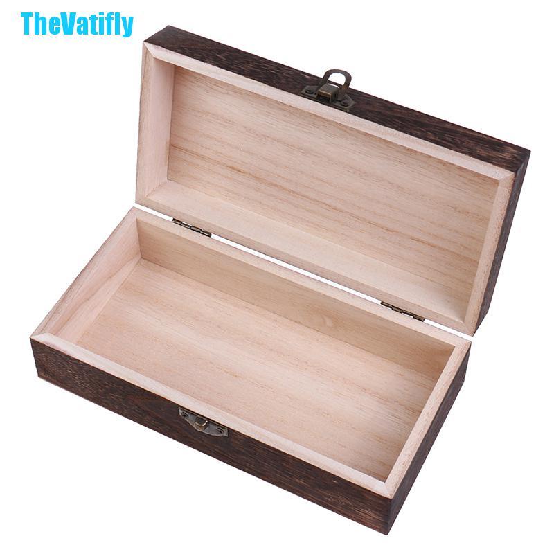 Hộp Gỗ Để Bàn Phong Cách Retro