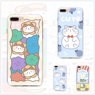 Ốp điện thoại nhựa dẻo họa tiết mèo đáng yêu SC41 cho Samsung Galaxy S20 S10 PLUS S9 plus S8 PLUS S20 Ultra S10 E