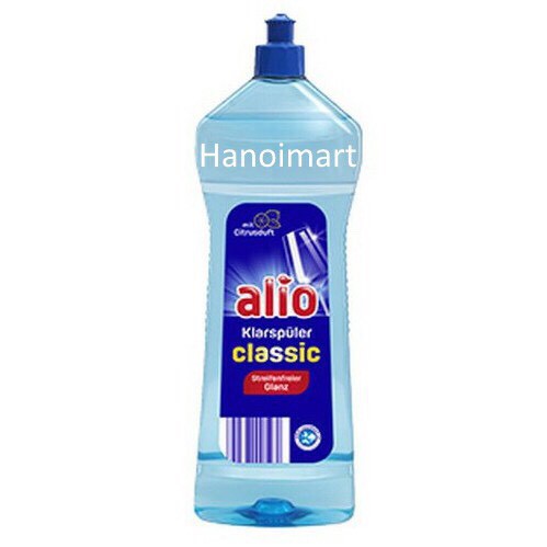 Nước làm khô và bóng chén bát Alio 1000ml (NK Đức )