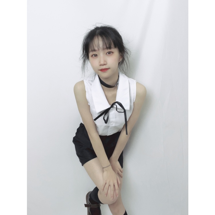 Bộ Trang Phục Hóa Trang Saw Man Reze Gồm Áo Sơ Mi + Cà Vạt + Tóc Giả + Cà Vạt Hóa Trang Nhân Vật Anime Cho Nữ