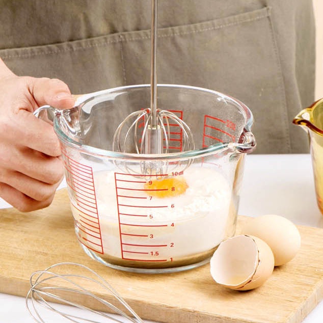 Cốc Đong Thực Phẩm Bằng Thủy Tinh borosilicate Chịu Nhiệt Độ Cao