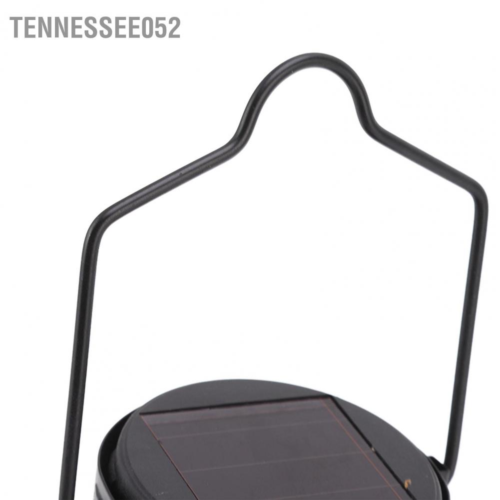 [Hàng Sẵn] Đèn Lồng Năng Lượng Mặt Trời cầm tay LED Thiết kế Vintage Bằng Treo Trang Trí Ngoài Trời phòng ăn nhà bếp Phòng ngủ【Tennessee052】