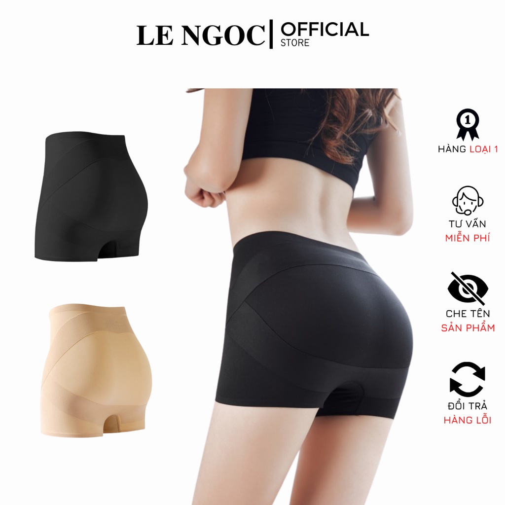 Quần mặc váy chất su cao cấp chống cuộn nâng mông định hình eo Lê Ngọc 181