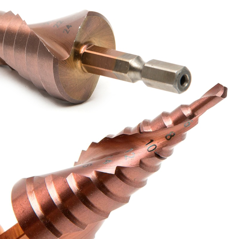 Mũi Khoan Bước M-35 Bằng Thép Không Gỉ Chuyên Dụng Cho Chế Biến Gỗ