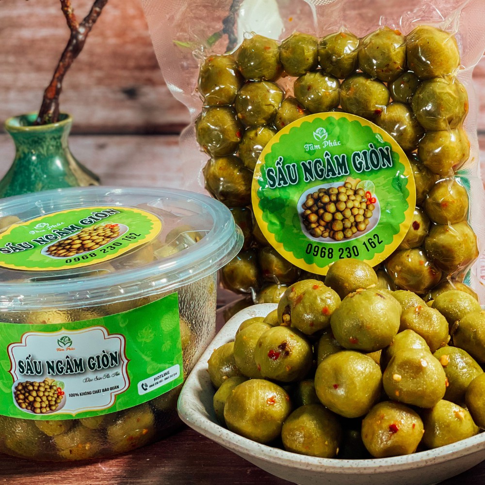 Sấu Bao Tử Ngâm Chua Cay Món Ngon dành cho bà bầu. Ô Mai Sấu Giòn Siêu Ngon dành tặng người thân (500g | BigBuy360 - bigbuy360.vn