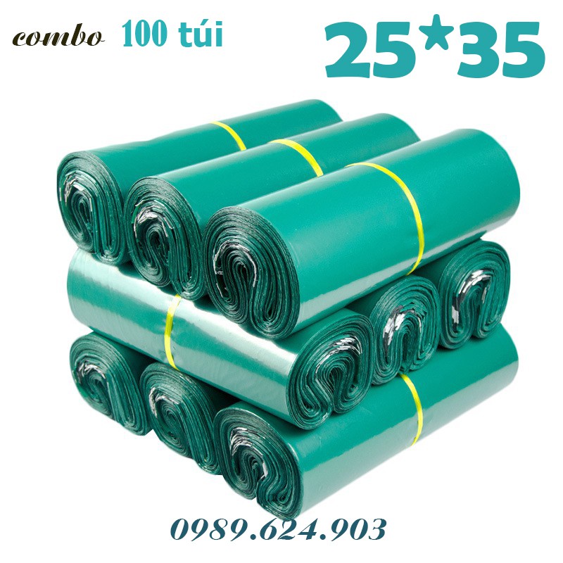 Túi gói hàng túi niêm phong tự dính size 25*35 ( túi dán miệng )