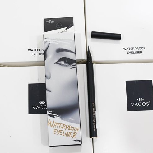 Bút Kẻ Mắt Nước Vacosi Waterproof Pen Eyeliner Hàn Quốc