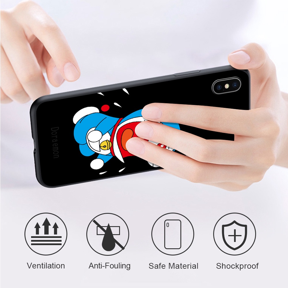 Ốp Điện Thoại Mềm Chống Sốc In Hình Mèo Doraemon Cho Xiaomi Redmi Note 11 Pro Note 11 4G/5G 11S