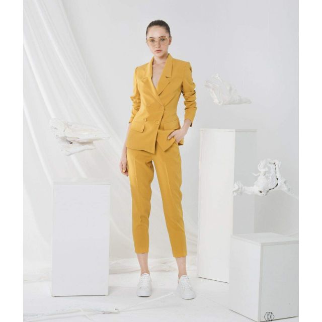 Vest bộ nữ quần 9 tấc