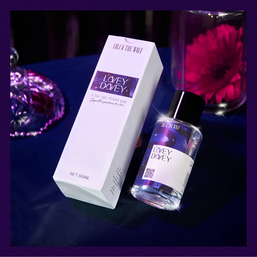 Nước hoa nữ thơm lâu chính hãng Lovey Dovey Eau De Parfum chai 10ml, 50ml - LOLI & THE WOLF | Thế Giới Skin Care