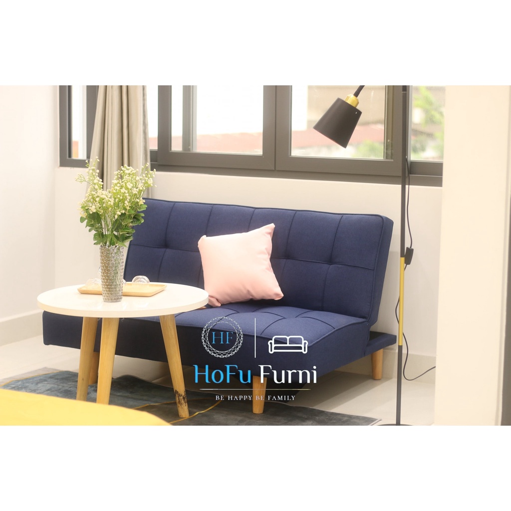 Sofa mini size 1m2 thương hiệu HOFU FURNITURE với 3 chức năng và chân inox lắp ráp tiện lợi