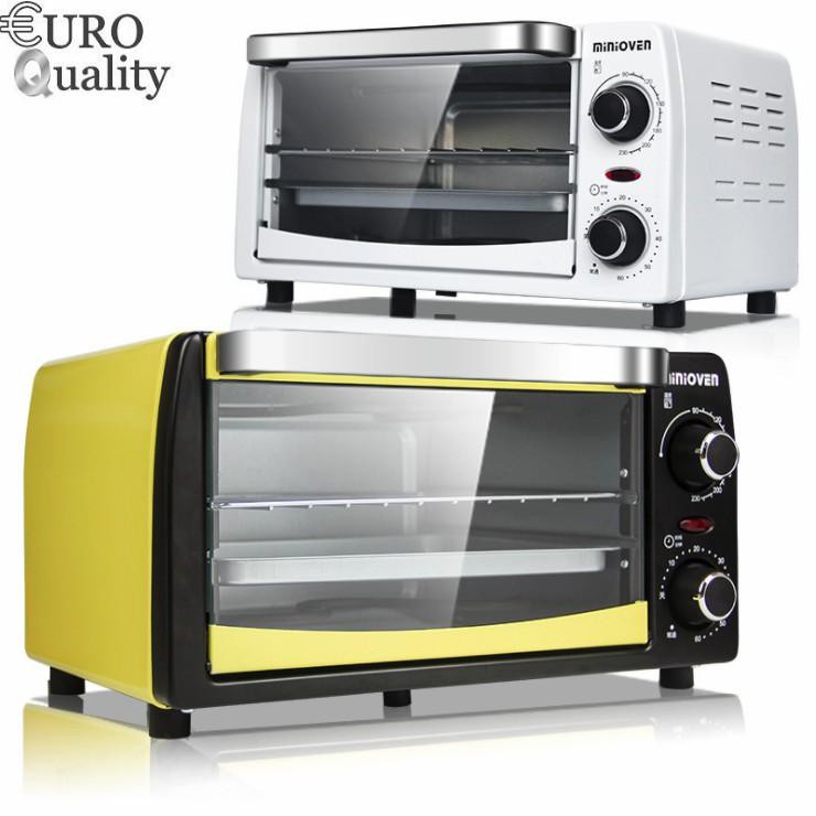 Lò nướng thực phẩm, chế biến các món bánh Minioven Euro Quality 10L (Vàng đen)