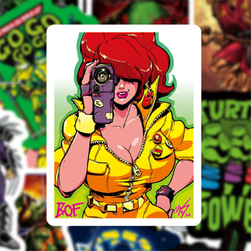 Bộ 50 hình dán Ninja Rùa