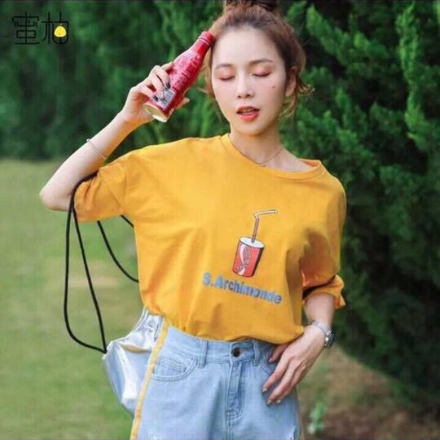 áo thun in hình dễ thương