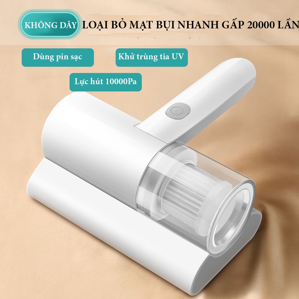 Máy hút bụi giường nệm diệt khuẩn UV CM191 không dây cầm tay