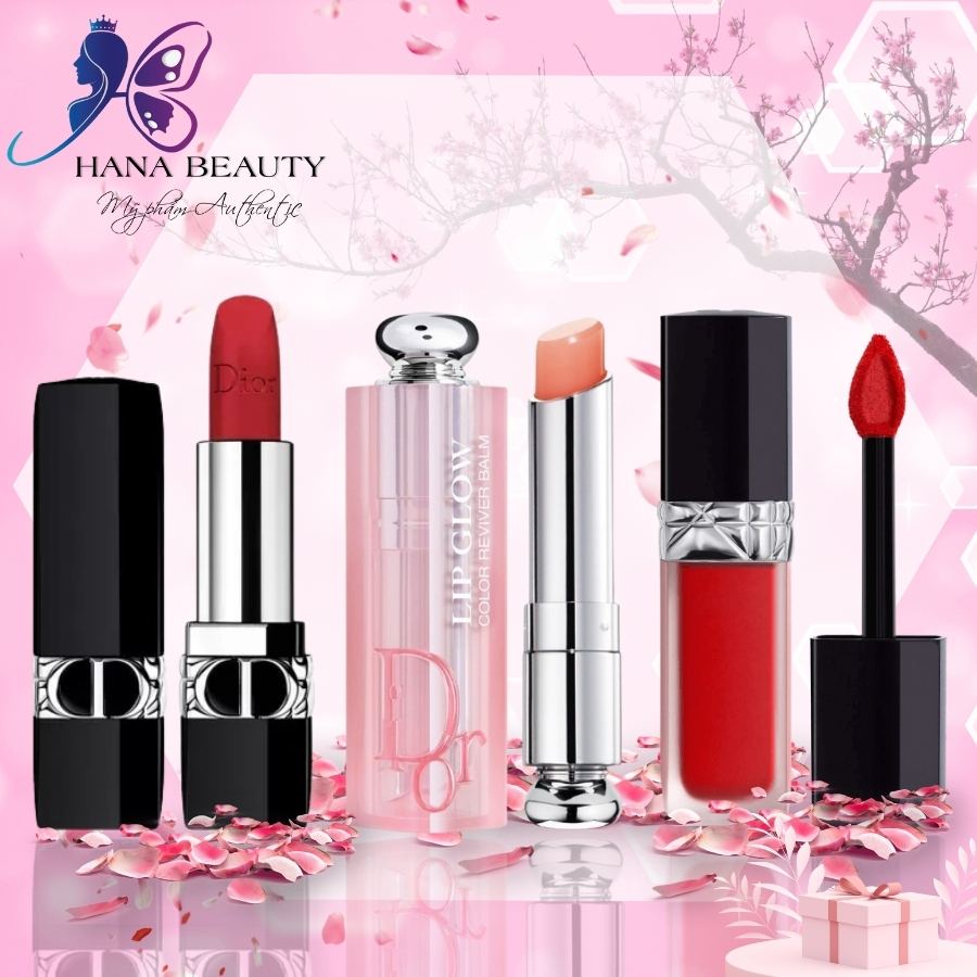 Son Kem Dior Rouge Forever Liquid - 999 Forever, Son Dưỡng Dior Addict Lip Glow 2021, Son Kem Lì Chính Hãng