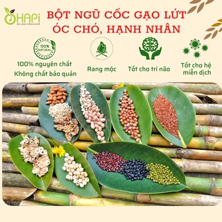 Bột ngũ cốc dinh dưỡng gồm hơn 12 loại hạt OhaPi 250gr và 500gr