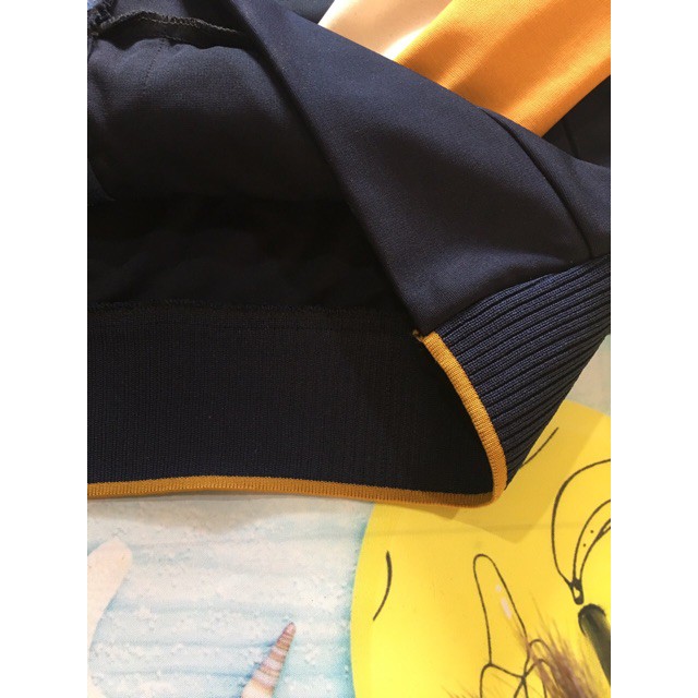 [Mã WASTMAY giảm 15% tối đa 30K đơn 150K] Áo khoác bomber tay phối cam trẻ trung cá tính | BigBuy360 - bigbuy360.vn