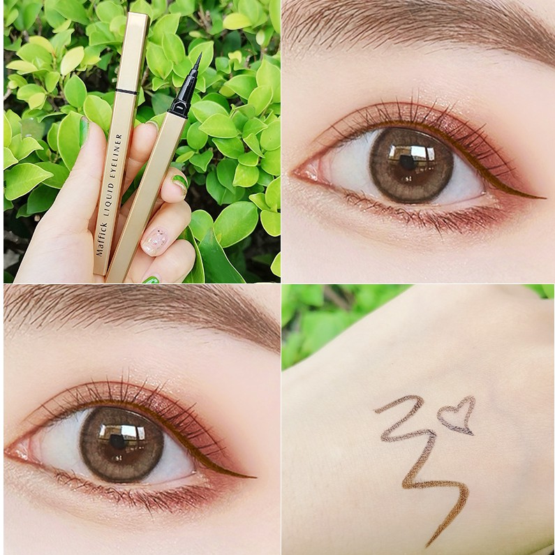 Bút Kẻ Mắt Dạ Màu Nâu Maffick 0.01mm Eyeliner Cao Cấp | BigBuy360 - bigbuy360.vn