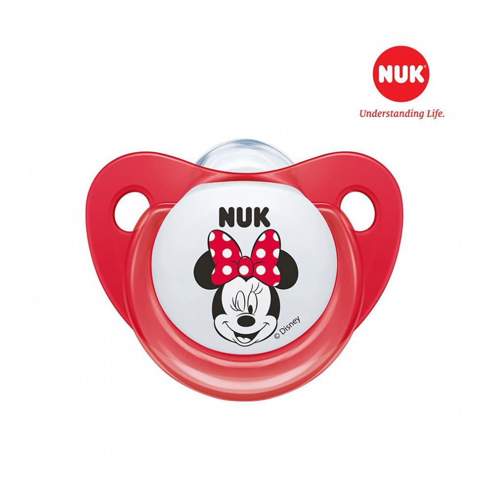 BỘ 2 TI GIẢ NUK SLEEPTIME SILICONE (MICKEY) Chính hãng nhập khẩu Đức