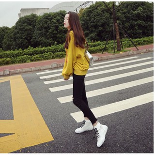 Giày Sneaker Cổ Cao Ulzzang Hàn Quốc Chất