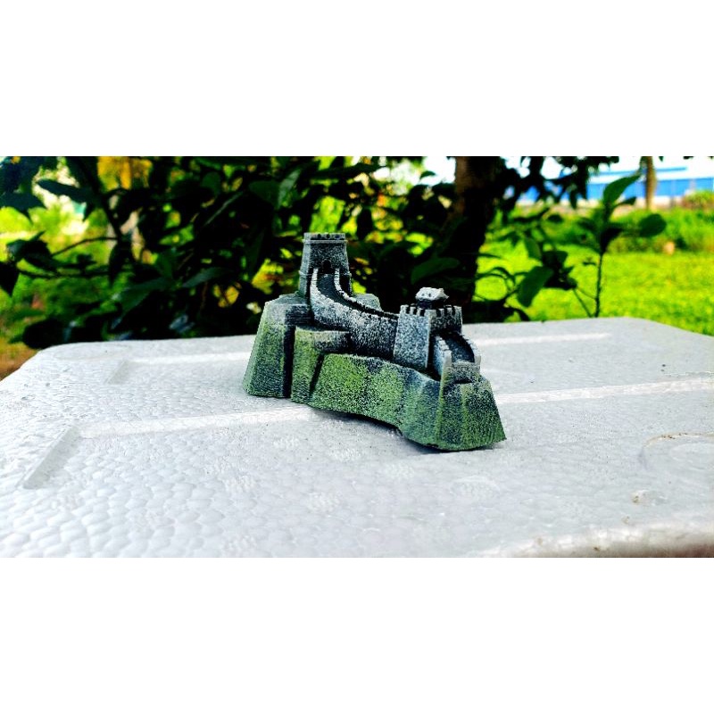 MÔ HÌNH VẠN LÝ TRƯỜNG THÀNH, TRANG TRÍ BỂ CÁ, TIỂU CẢNH, NON BỘ ( chất liệu bột đá cao cấp)