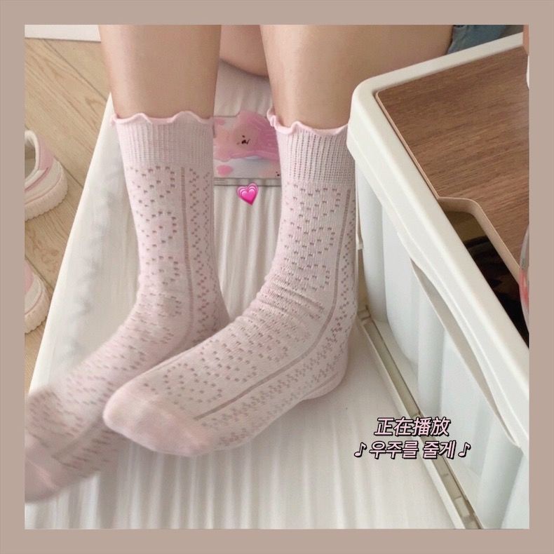 Tất Phối Ren Thời Trang Bốn Mùa Xinh Xắn Dành Cho Nữ