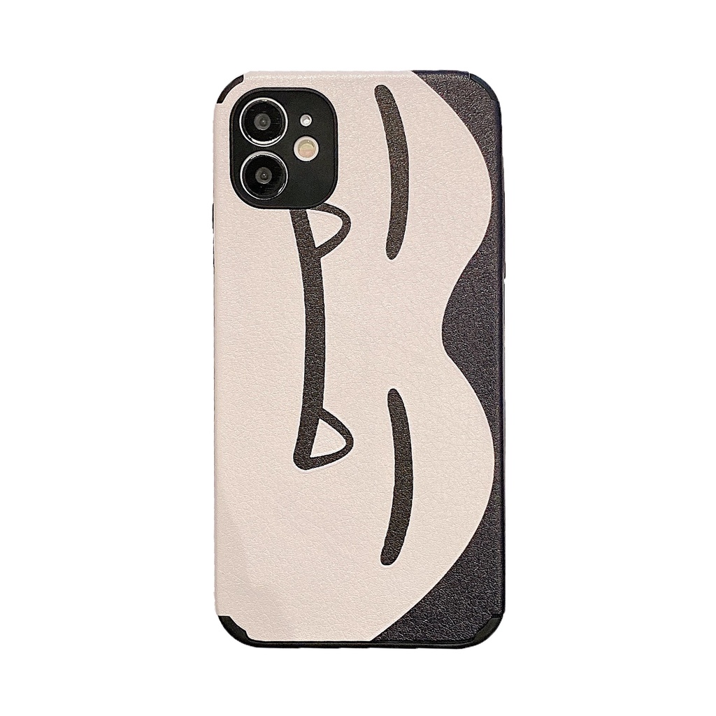 Ốp Điện Thoại Da Mềm Họa Tiết Quái Vật Kirby Cho iPhone 12Promax 11 X XS XR 8plus 7p