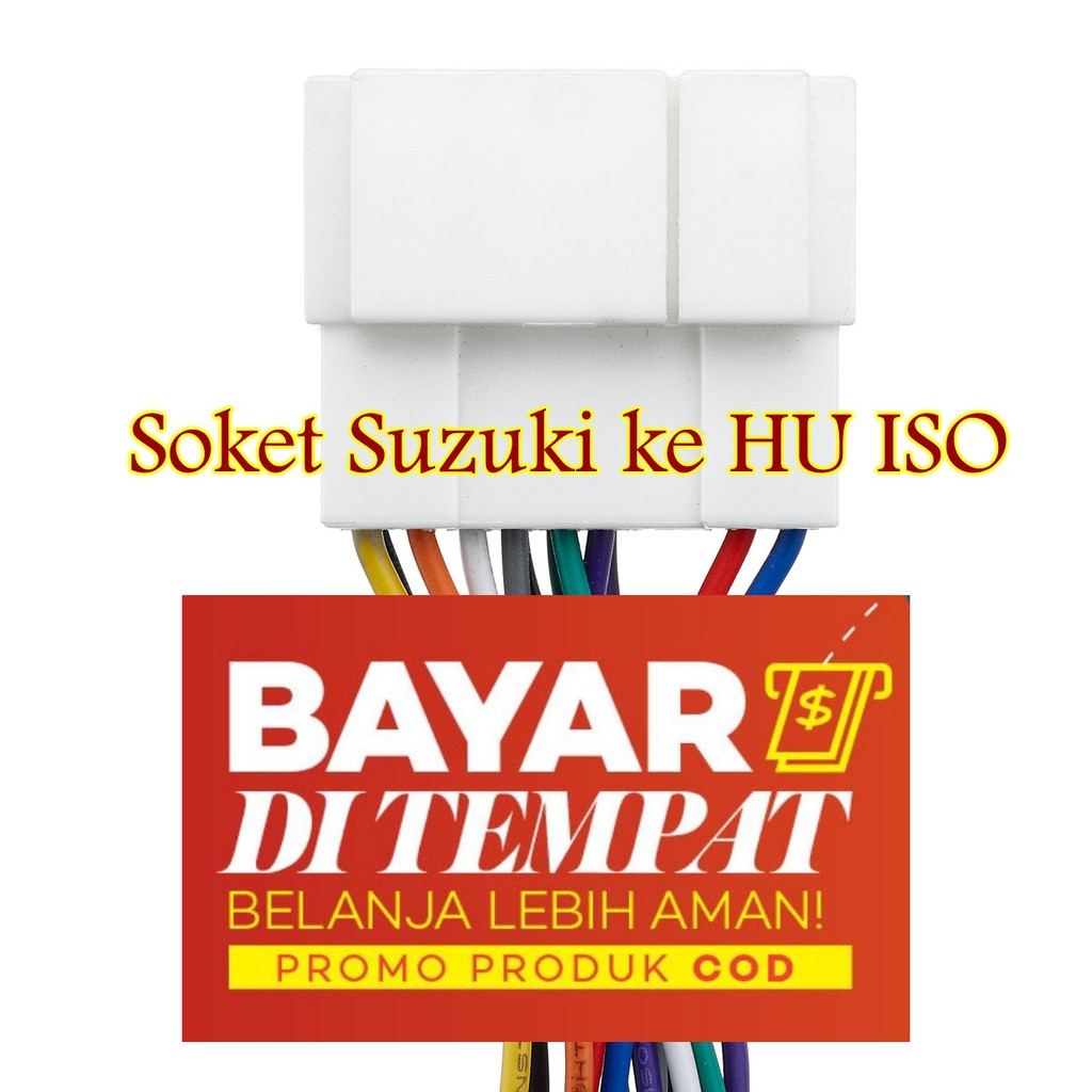 Dây Cáp Ổ Cắm 20 Pin Pnp Cho Xe Suzuki Iso 16pin