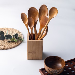 Thìa Gỗ Ăn Cơm, Muỗng Gỗ Cafe Kiểu Hàn Quốc