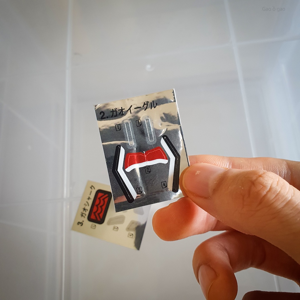 Decal Gao King SMP  Bền- Không Thấm - Tróc Khi Dính Mồ Hôi - Tem Gao King SMP