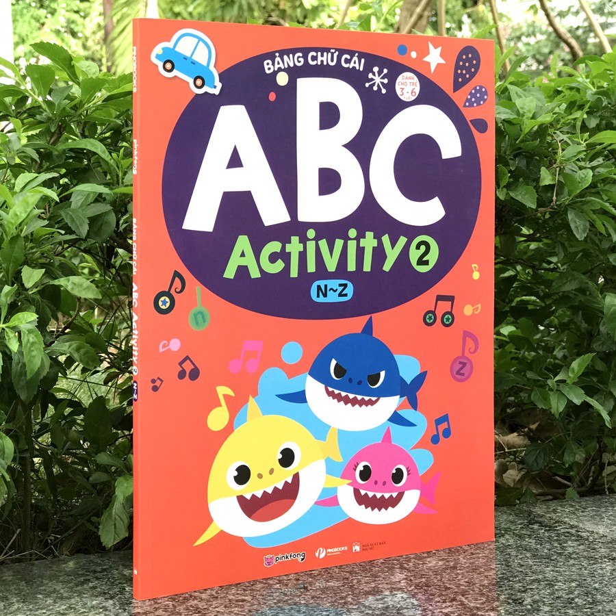 Sách - Bảng Chữ Cái ABC - Activity 2(N-Z) - (Dành cho trẻ 3-6 tuổi)