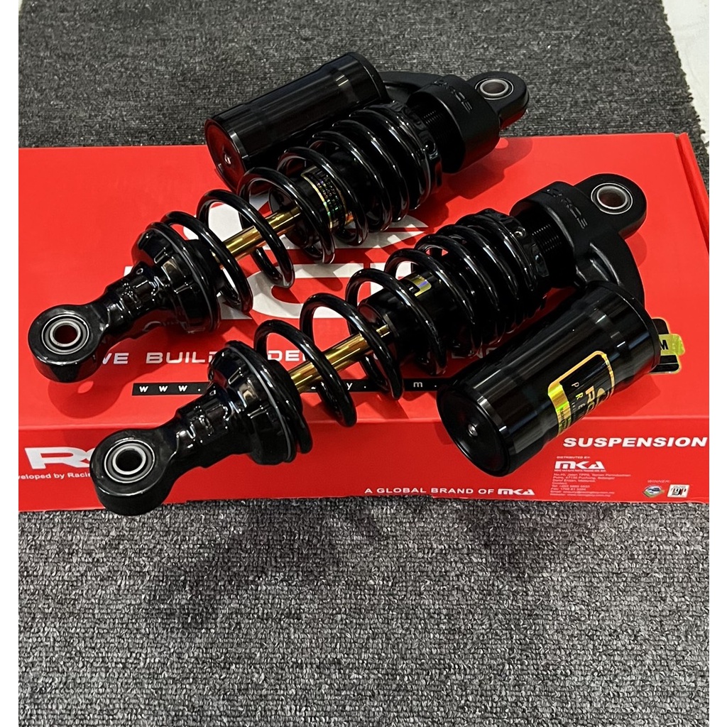 Phuộc RCB MB2 Sirius 275mm Đen Ty Vàng Chính hãng