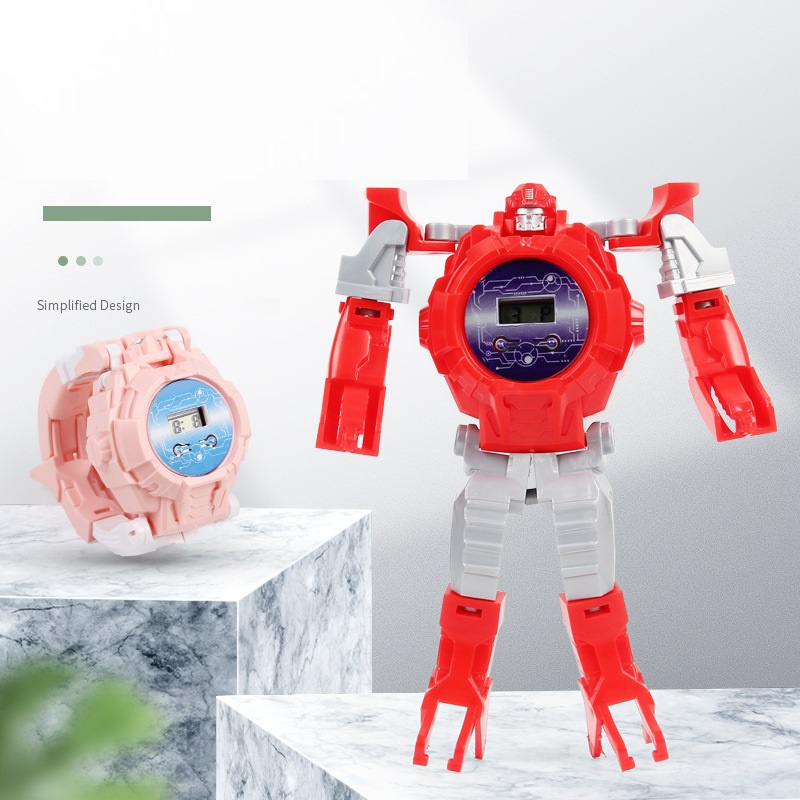 Đồng hồ điện tử biến hình robot