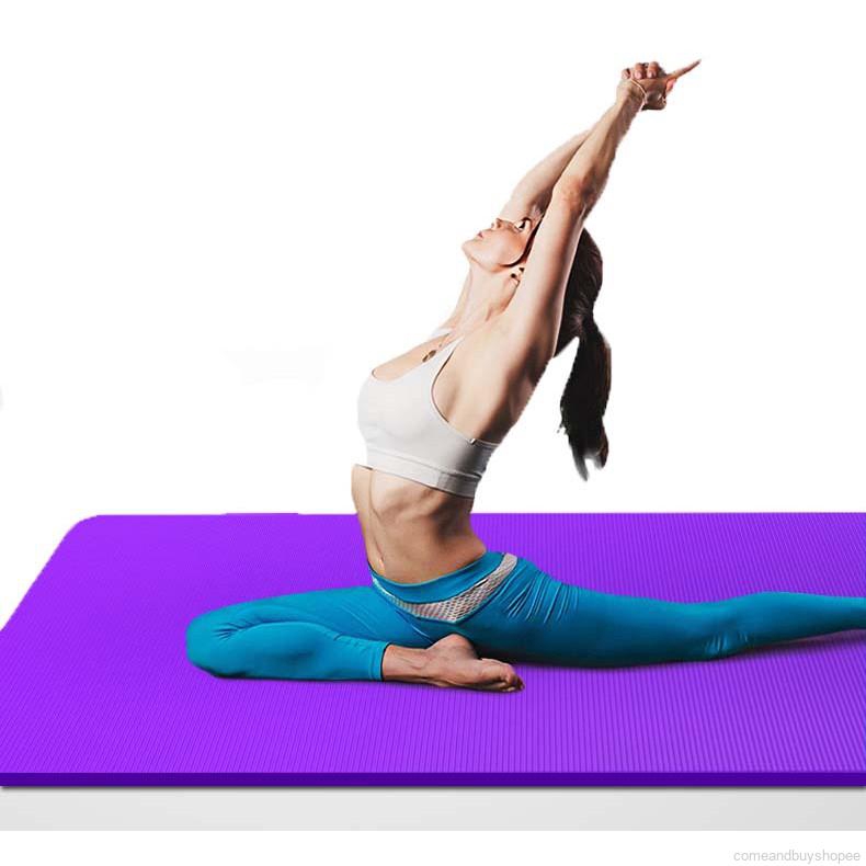 Thảm Tập Yoga Dày 4mm Chống Rách Tiện Dụng