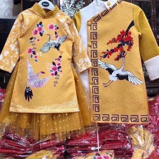 Cặp áo dài tuyethoa 240k
