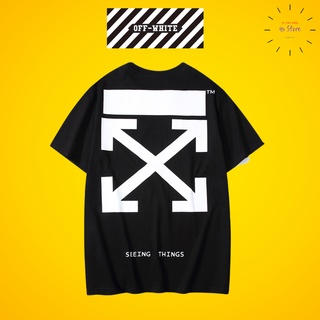 Áo tee Off White hình in trắng hàng cao cấp