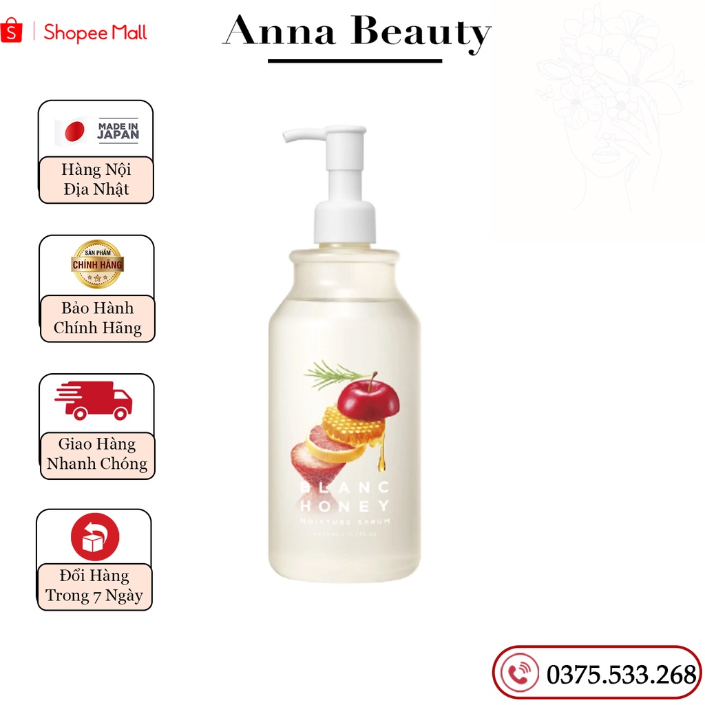 Tinh chất dưỡng da Blanc Honey 450ml Nhật Bản