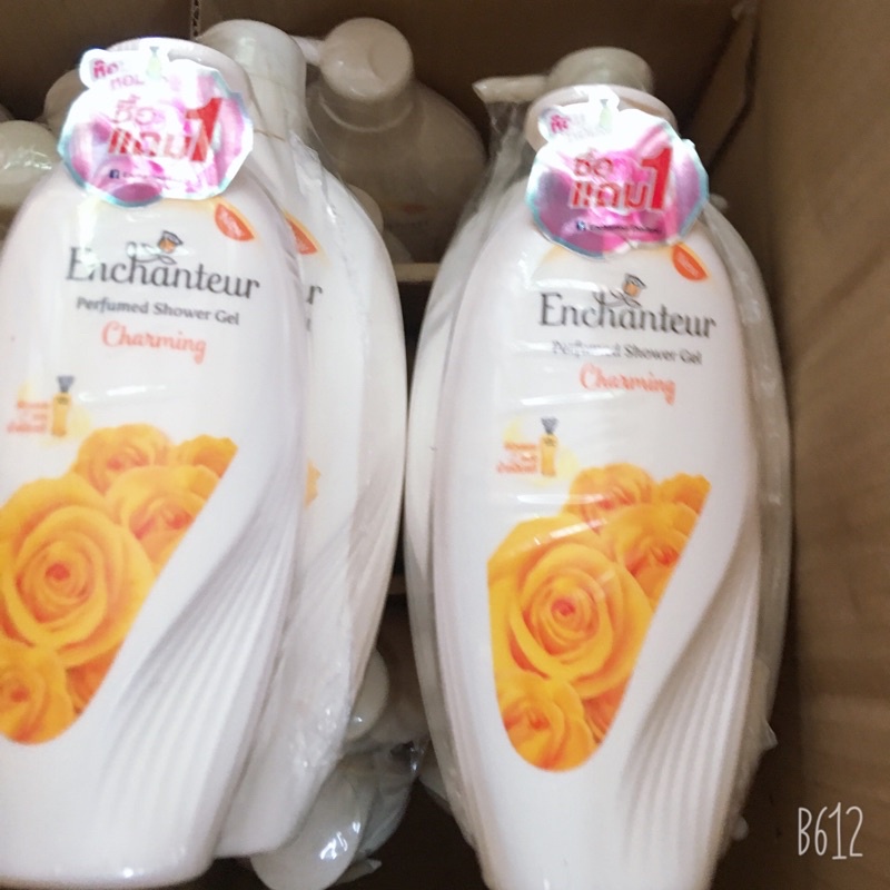 Sữa tắm nước hoa (1 tặng 1) 550ml+250ml Enchanteur Thái Lan